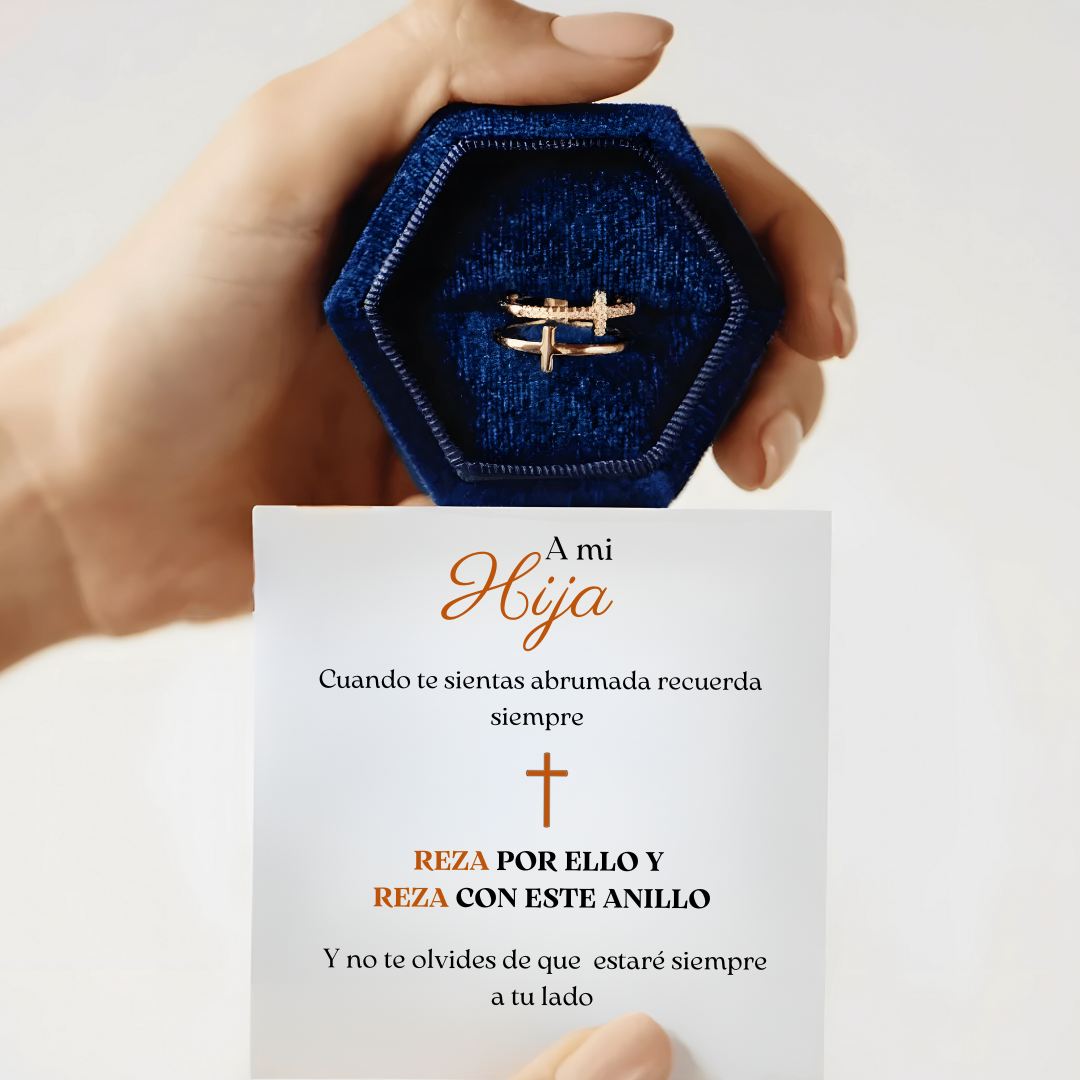 Anillo Bendiciones Oro - A mi Hija