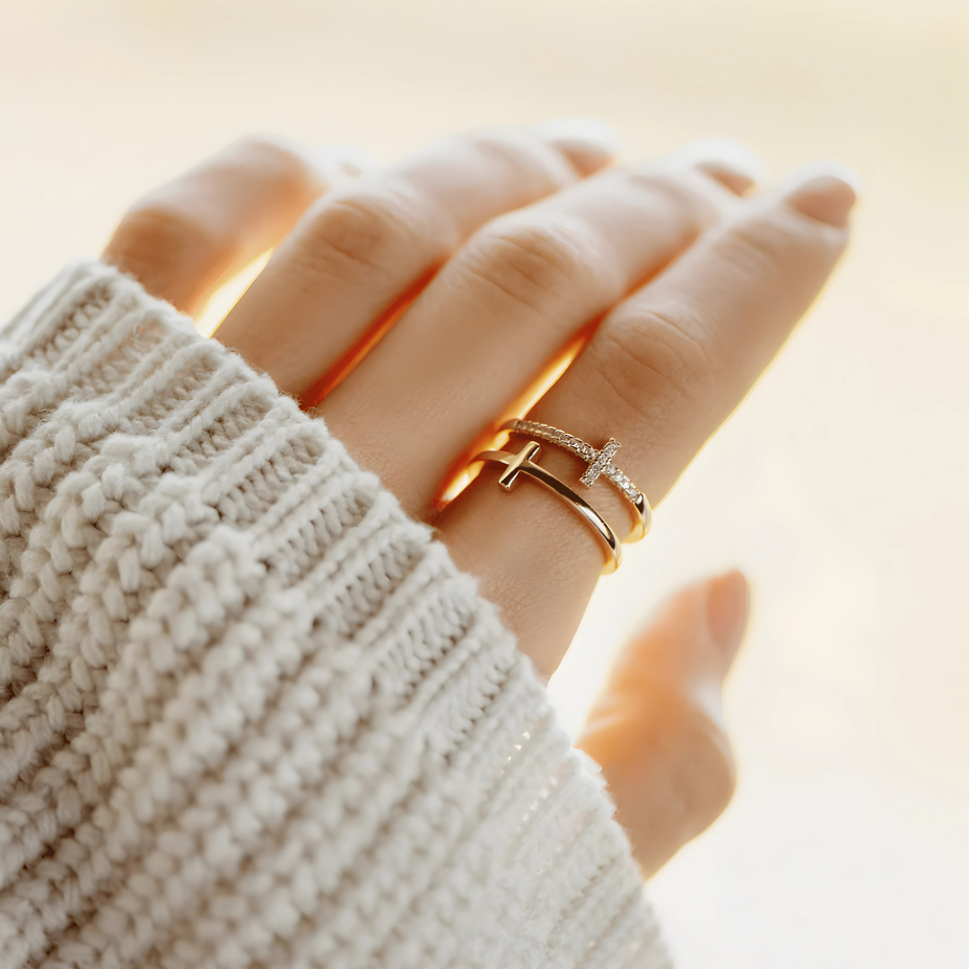 Anillo Bendiciones Oro - A mi Hija