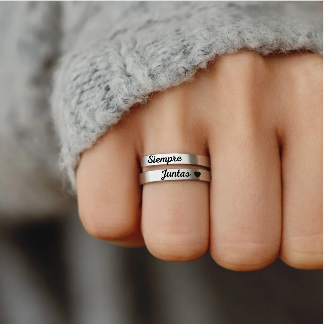 Anillo "Siempre Juntas"