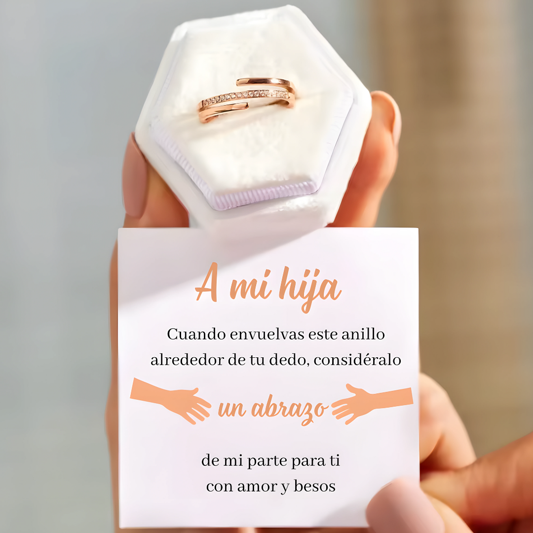 Anillo Abrazo Eterno - A mi hija