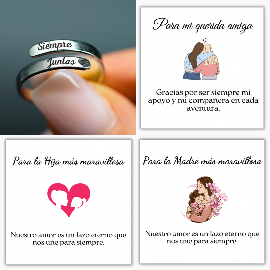 Anillo "Siempre Juntas"