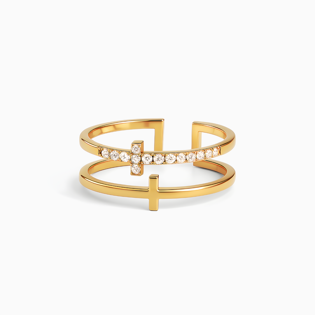 Anillo Bendiciones Oro - A mi Hija