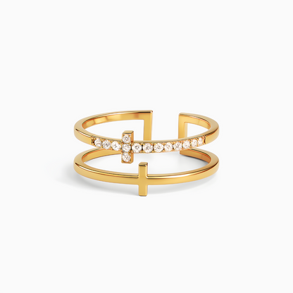 Anillo Bendiciones Oro - A mi Hija