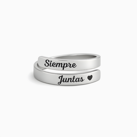 Anillo "Siempre Juntas"