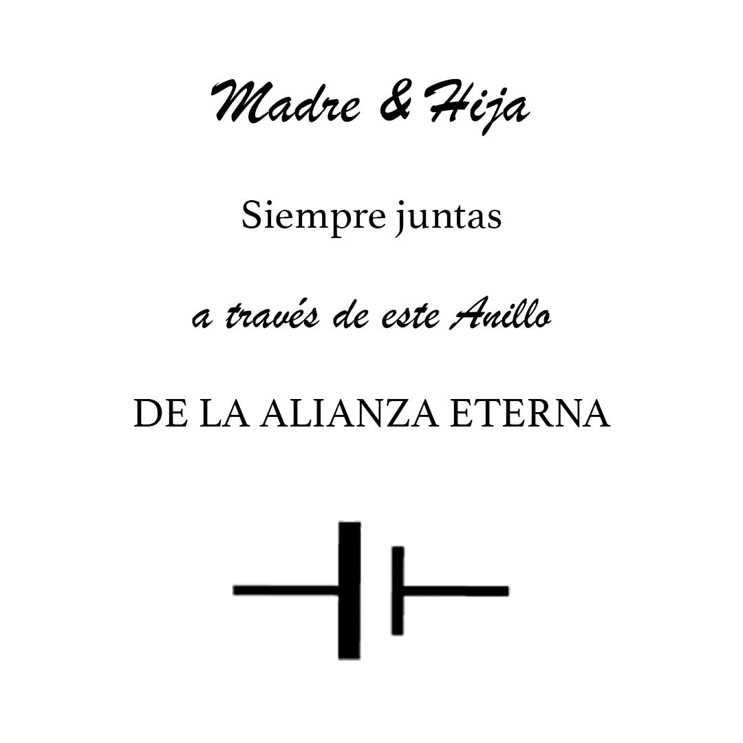 Anillo Grueso y Fino - Madre & Hija