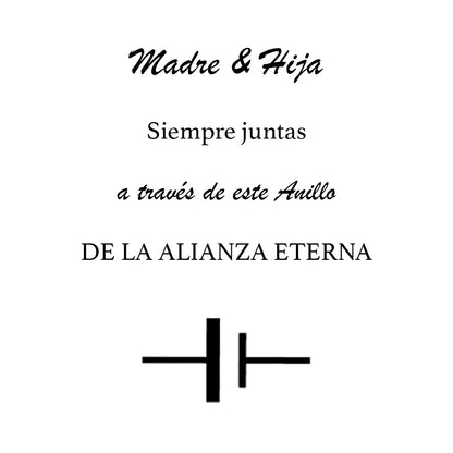 Anillo Grueso y Fino - Madre & Hija