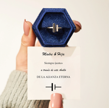 Anillo Grueso y Fino - Madre & Hija